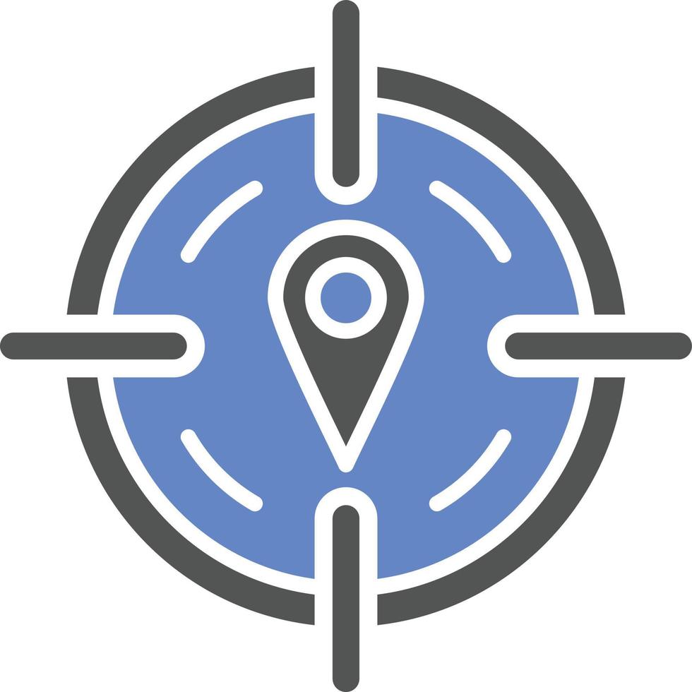 GPS Icon Style vector