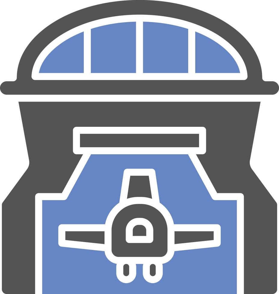 Hangar Icon Style vector