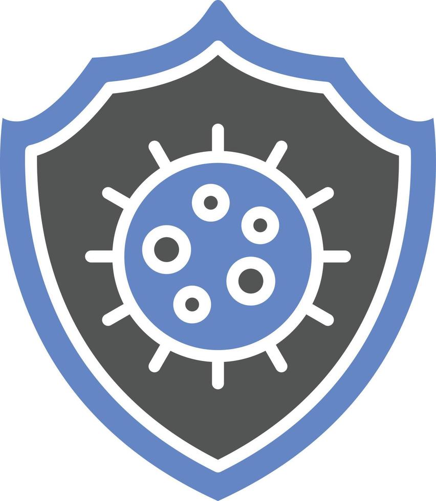 Virus Protection Icon Style vector