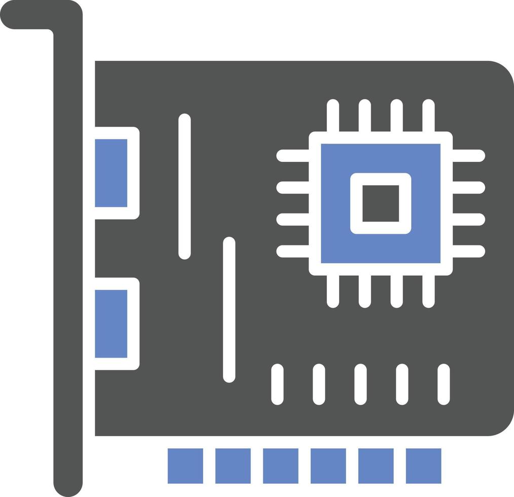 Network Interface Card Icon Style vector