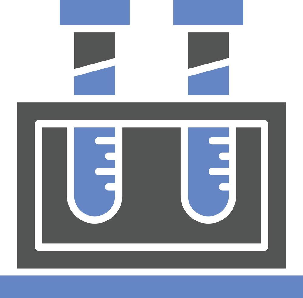 Test Tube Stand Icon Style vector