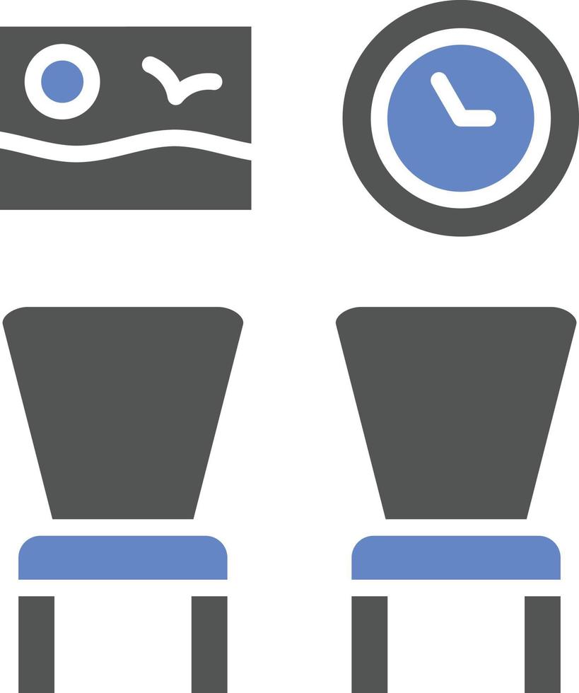 Waiting Room Icon Style vector