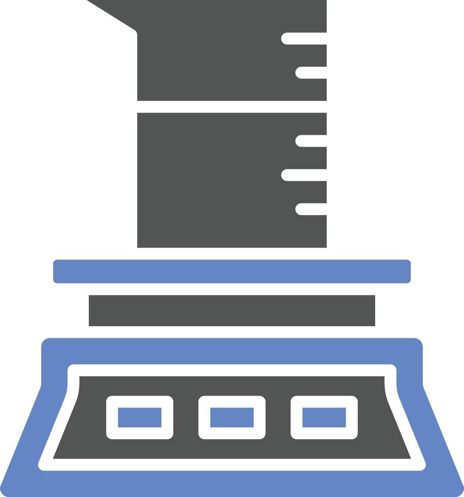 Scale Chemical Icon Style vector