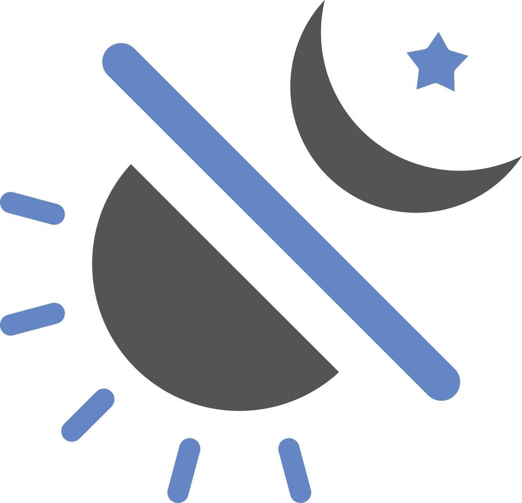 Day and Night Icon Style vector