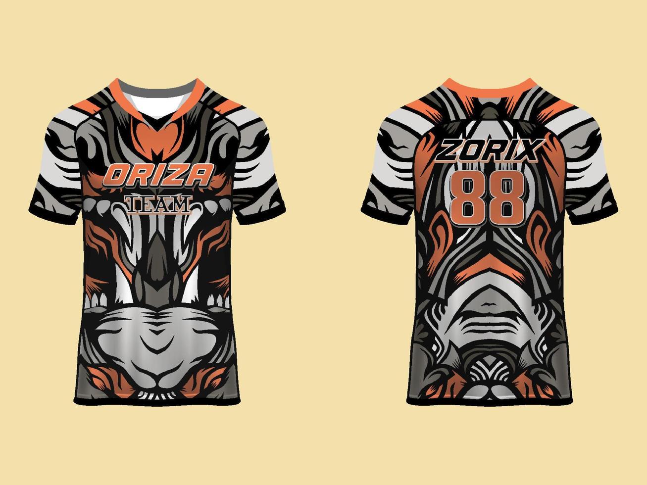 camiseta deportiva manga raglán vector