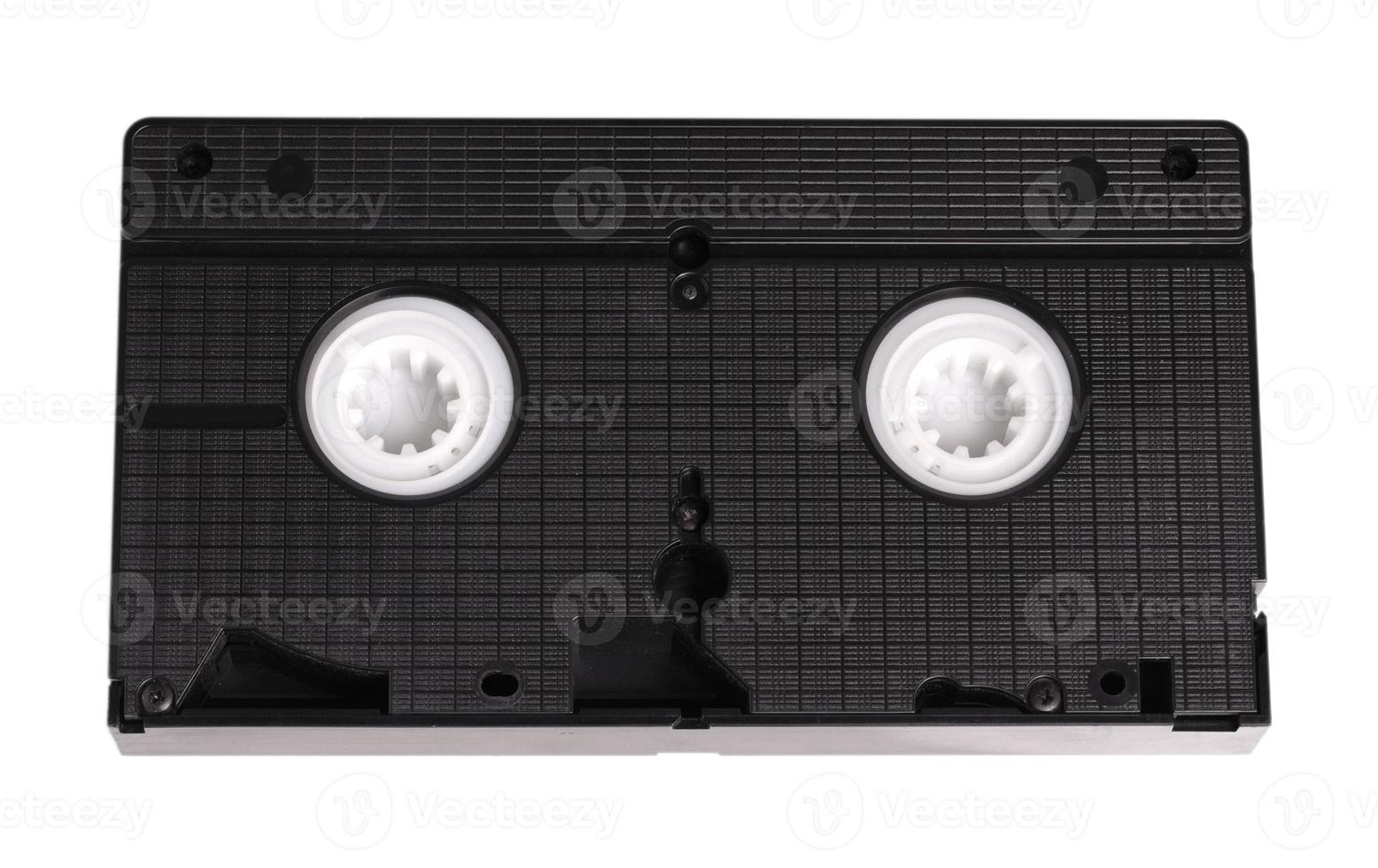 Blank vhs video cassette tape photo