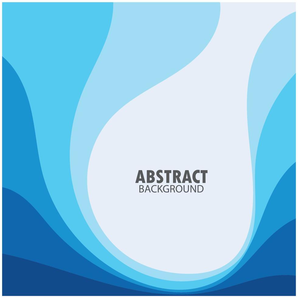 ABSTRACT WAVE BACKGROUND DESIGN WITH BLUE COMBINATION VECTOR