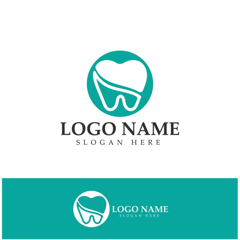 Dental Logo Design vector template.Creative Dentist Logo. Dental Clinic Vector Logo.