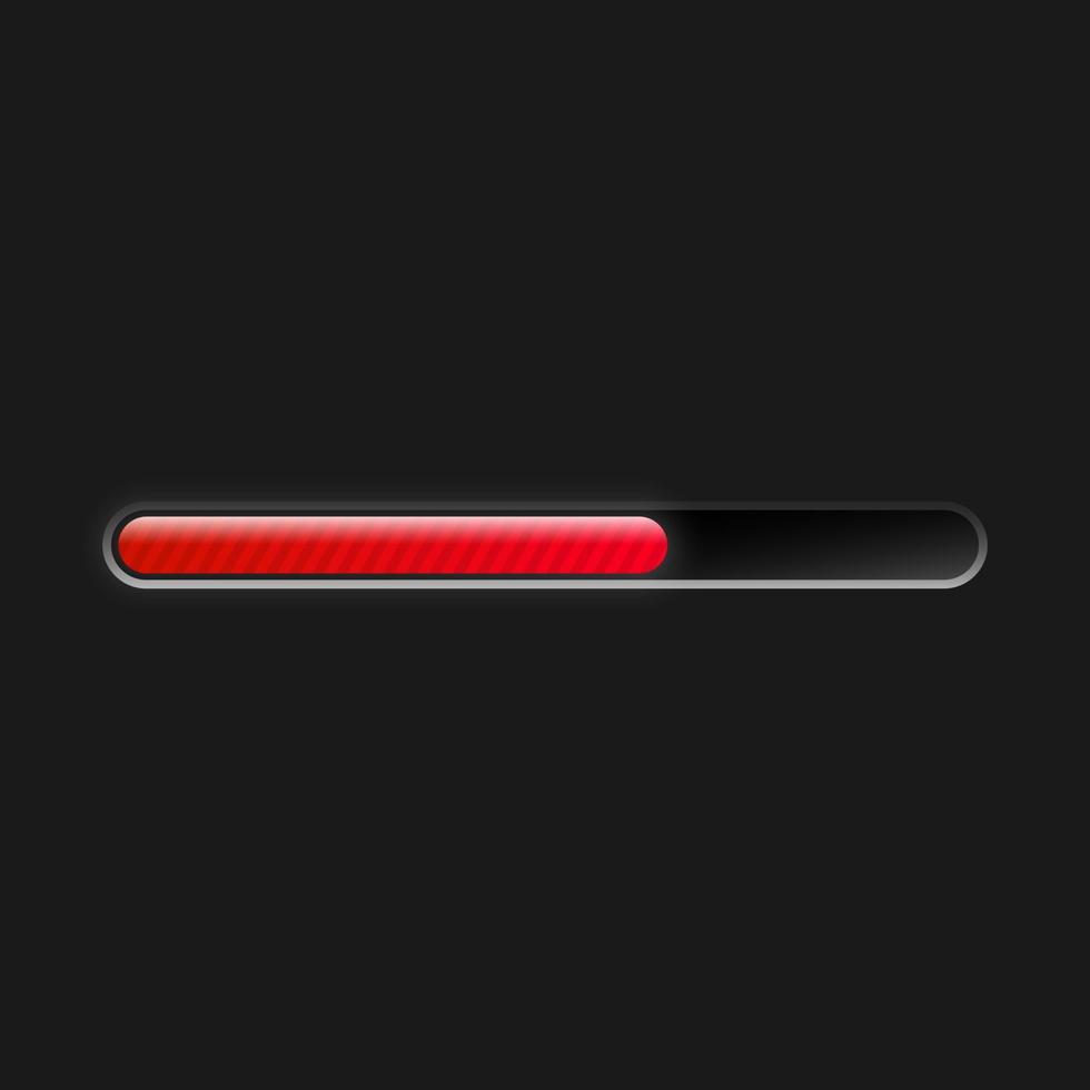 Progress loading bar vector