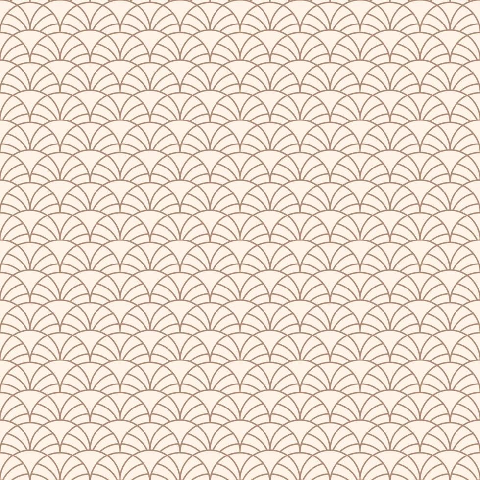 Vintage Art Deco Seamless Pattern. Geometric decorative texture, vector illustration