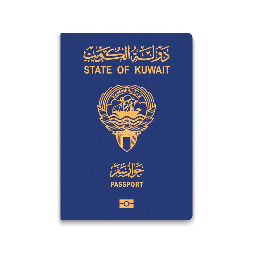 Realistic 3d Passport vector