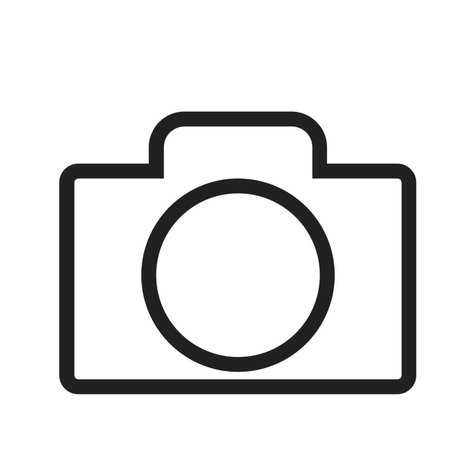 Camera Line Icon vector