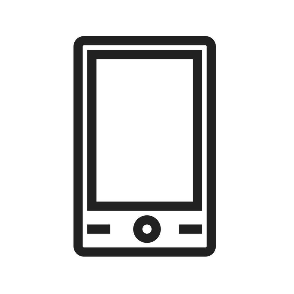 Mobile Line Icon vector