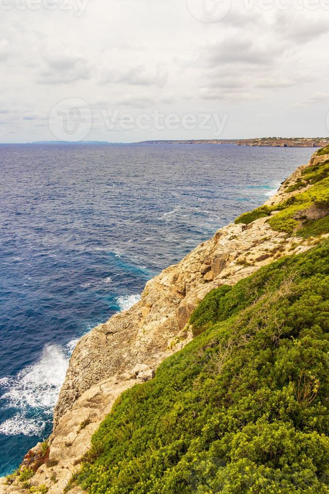 Panoramic view to the bay of Cala Figuera Santanyi Mallorca. photo
