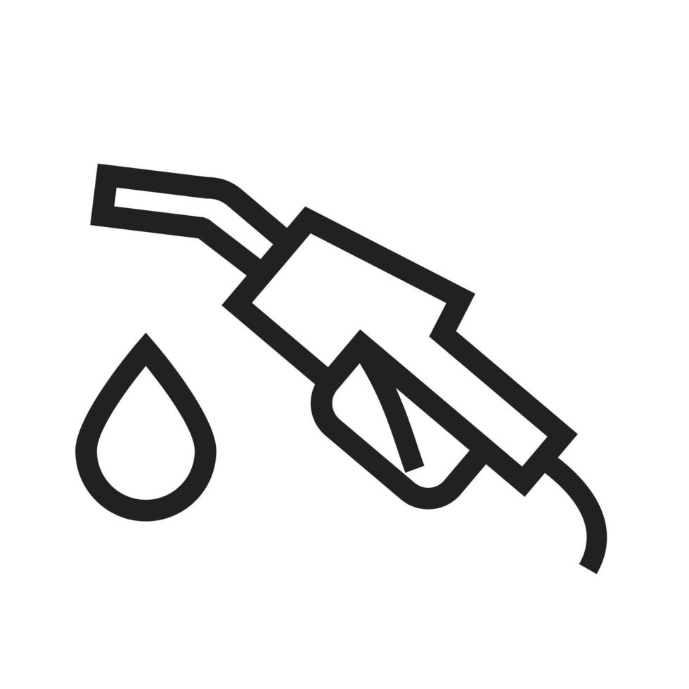 Petrol Line Icon vector