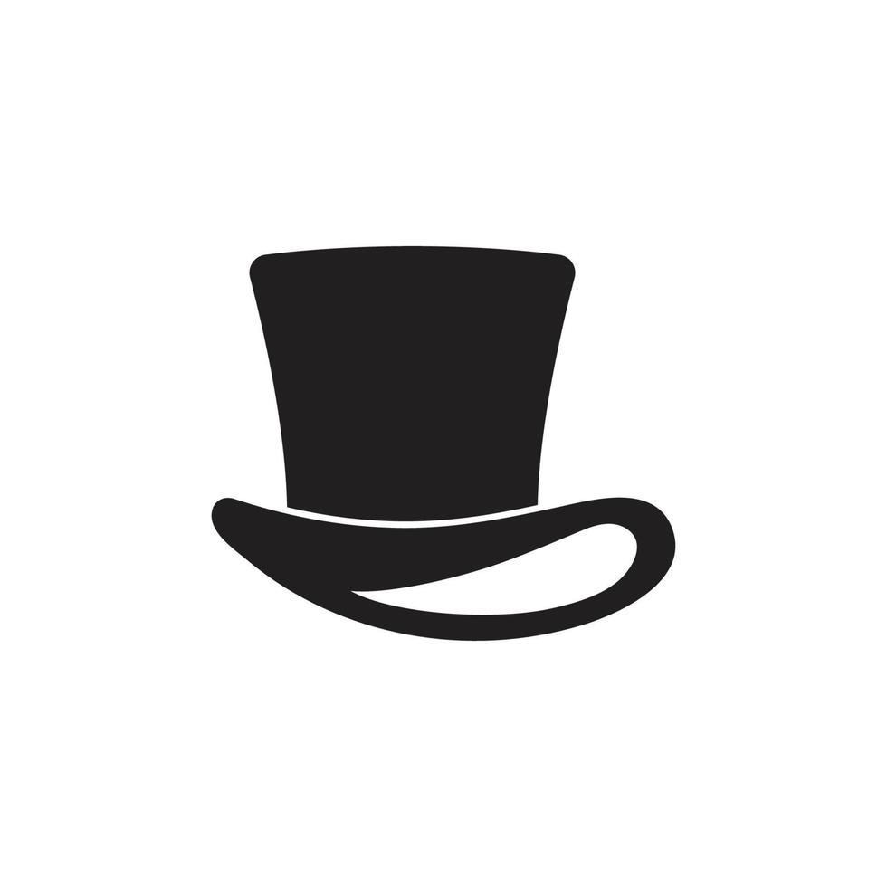 Megician hat logo vector