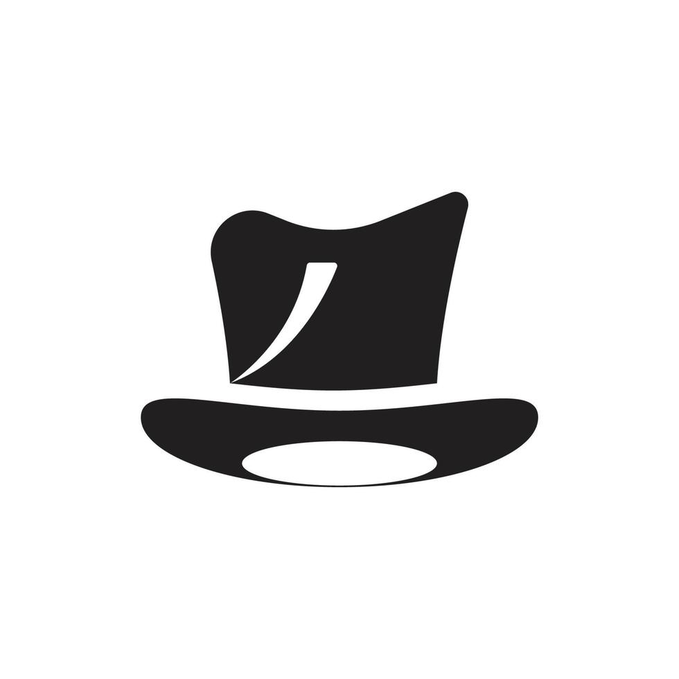 Megician hat logo vector