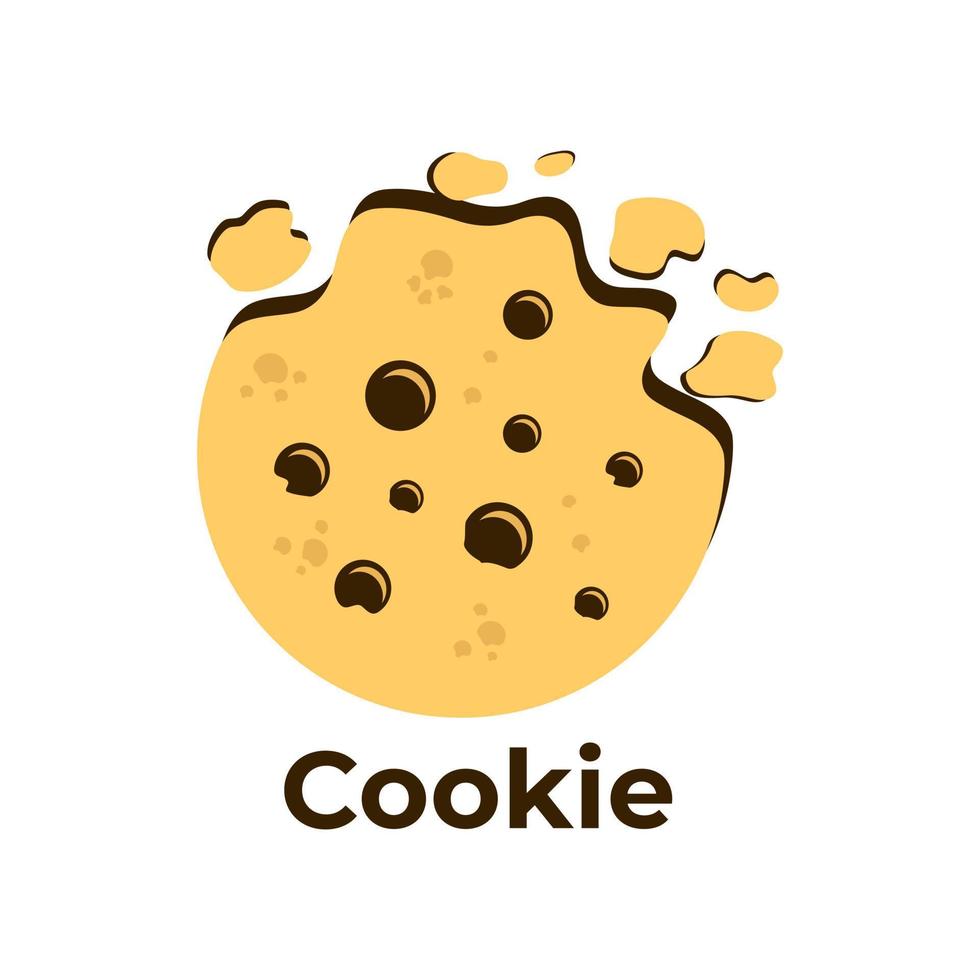 Vector illustration of chocolate cookies