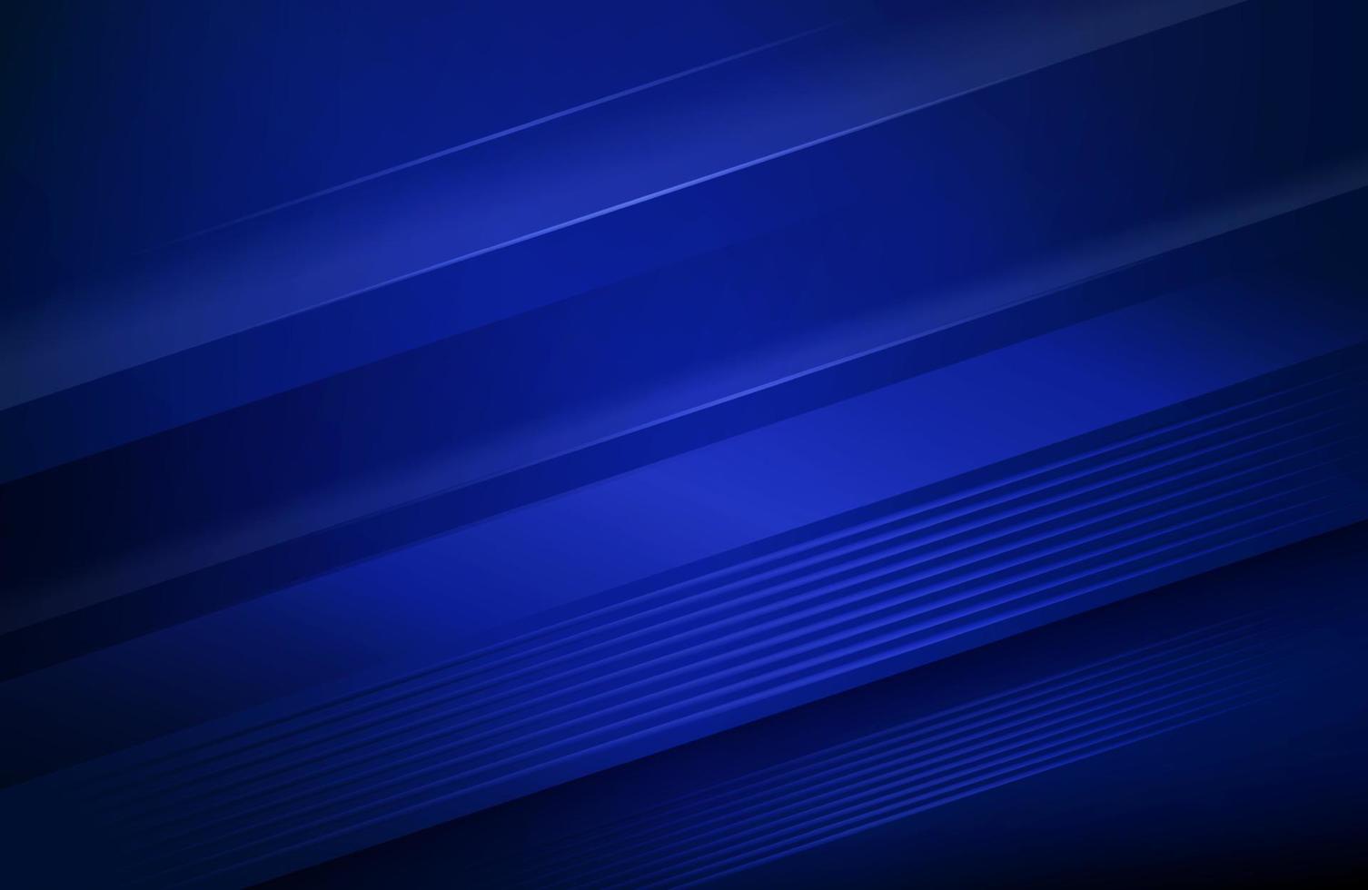Plantilla elegante abstracta geométrica azul con fondo de capa de línea metálica. estilo de lujo ilustración vectorial vector