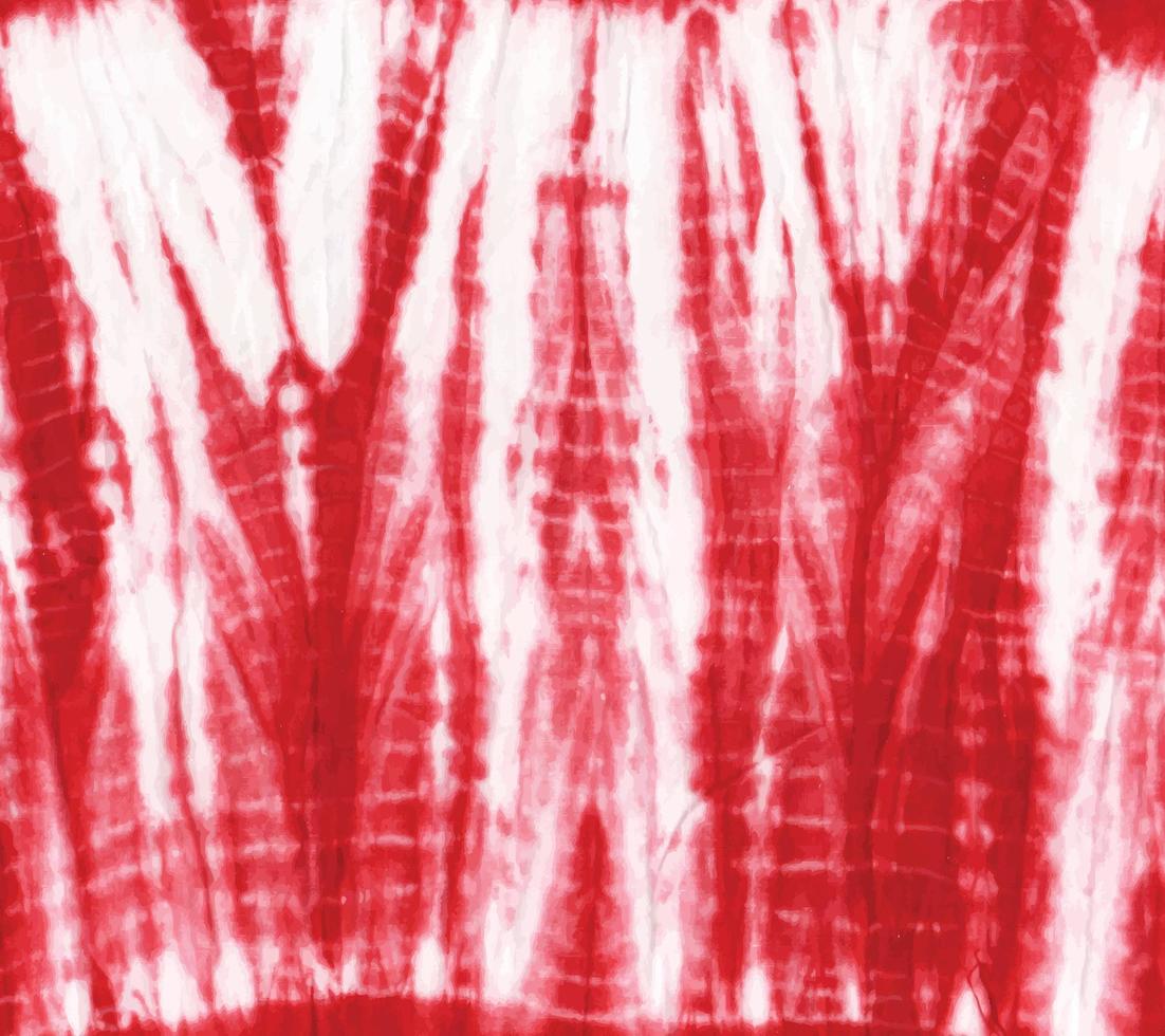 Acuarela pintada rojo blanco colorido tie dye patrón textura de fondo vector