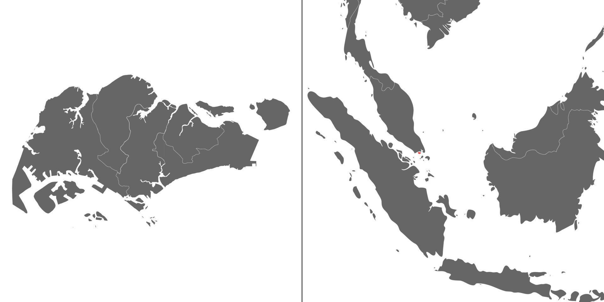 mapa con ubicación vector