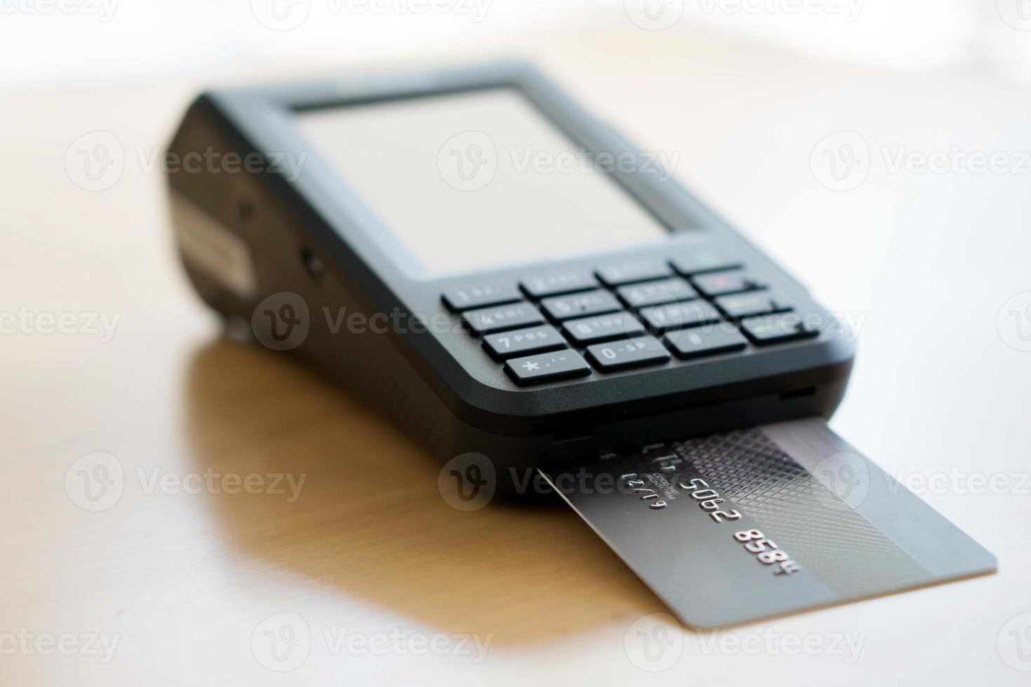Credit card reader photo