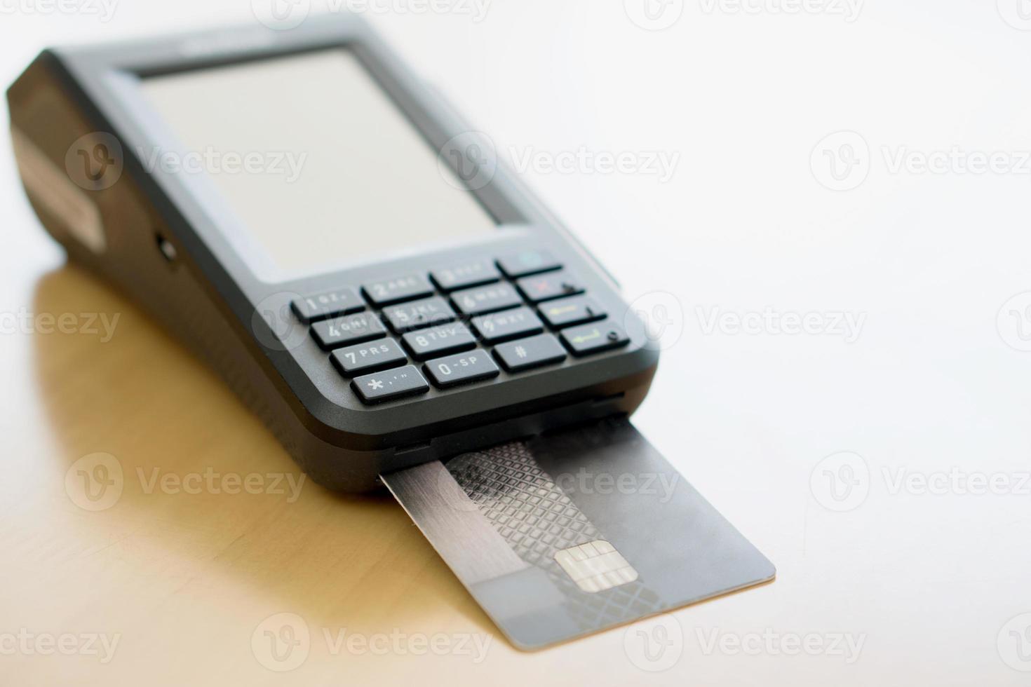 Credit card reader photo