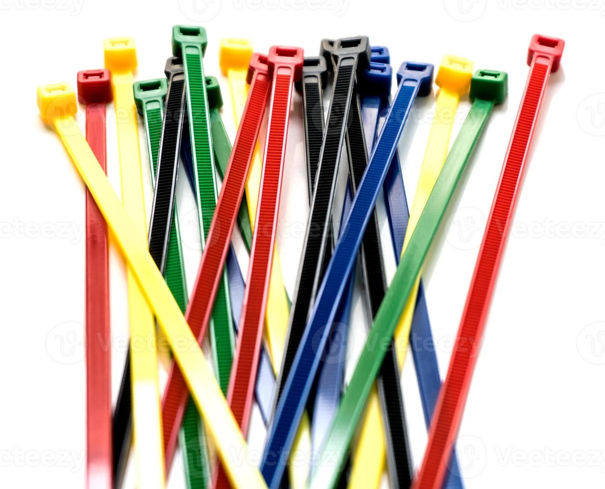 Nylon cable ties photo