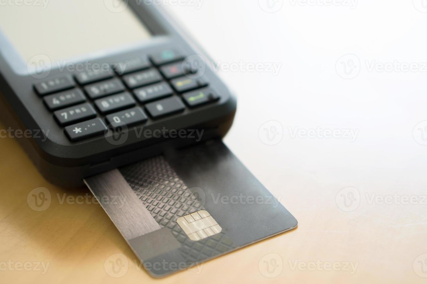 Credit card reader photo