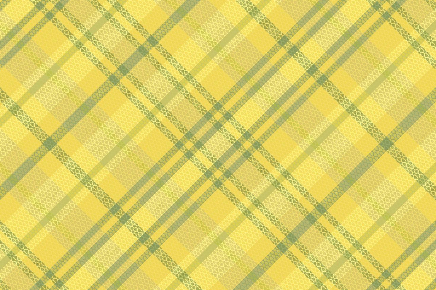 Tartan plaid pattern with texture and summer color. vector