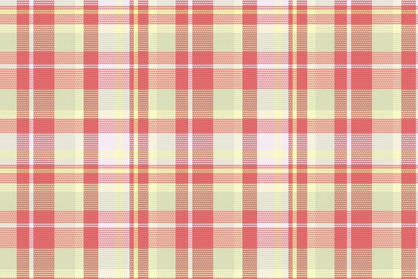 Tartan plaid pattern with texture and summer color. vector