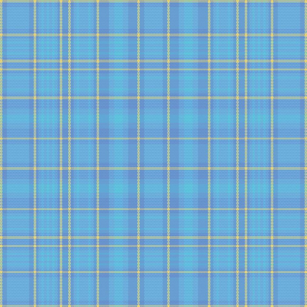 Tartan plaid pattern with texture and summer color. vector