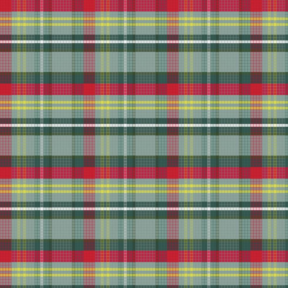 Tartan plaid pattern with texture. vector