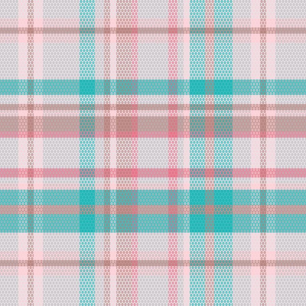 Seamless tartan plaid pattern background with valentine s color. vector