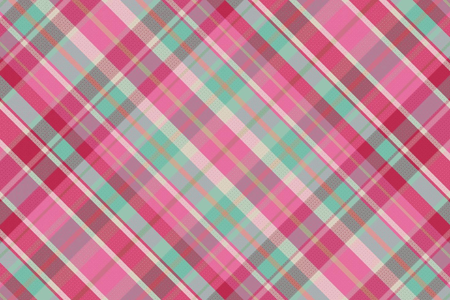 tartan plaid pattern background with valentine s color. vector