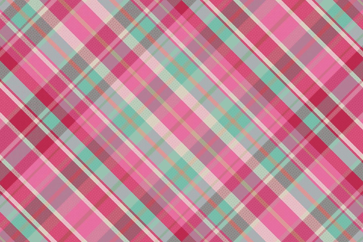 tartan plaid pattern background with valentine s color. vector