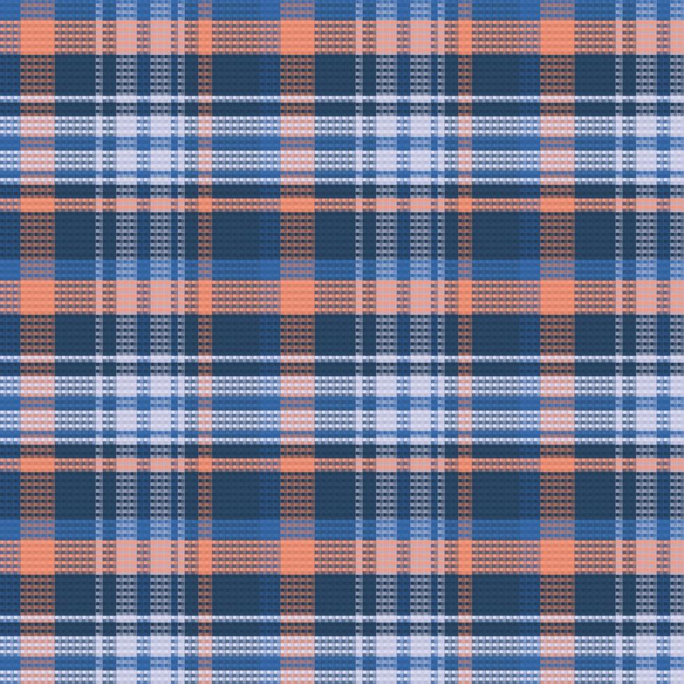 tartan plaid pattern background with vintage color. vector