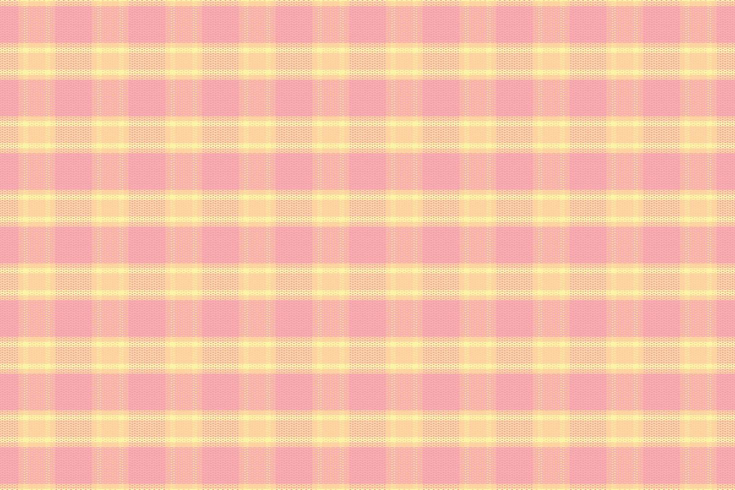 Tartan plaid pattern with texture and summer color. vector