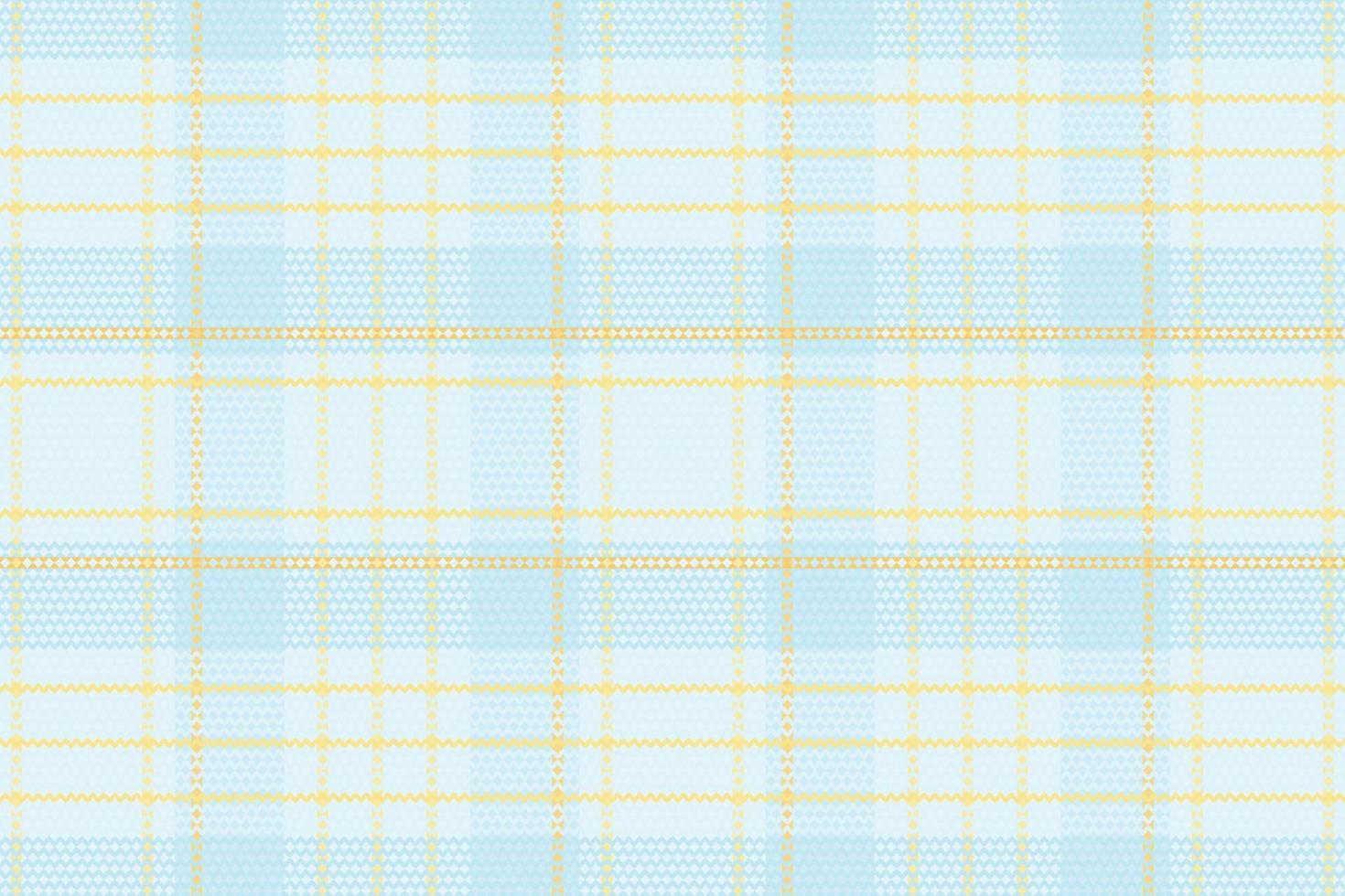 Tartan plaid pattern with texture and summer color. vector