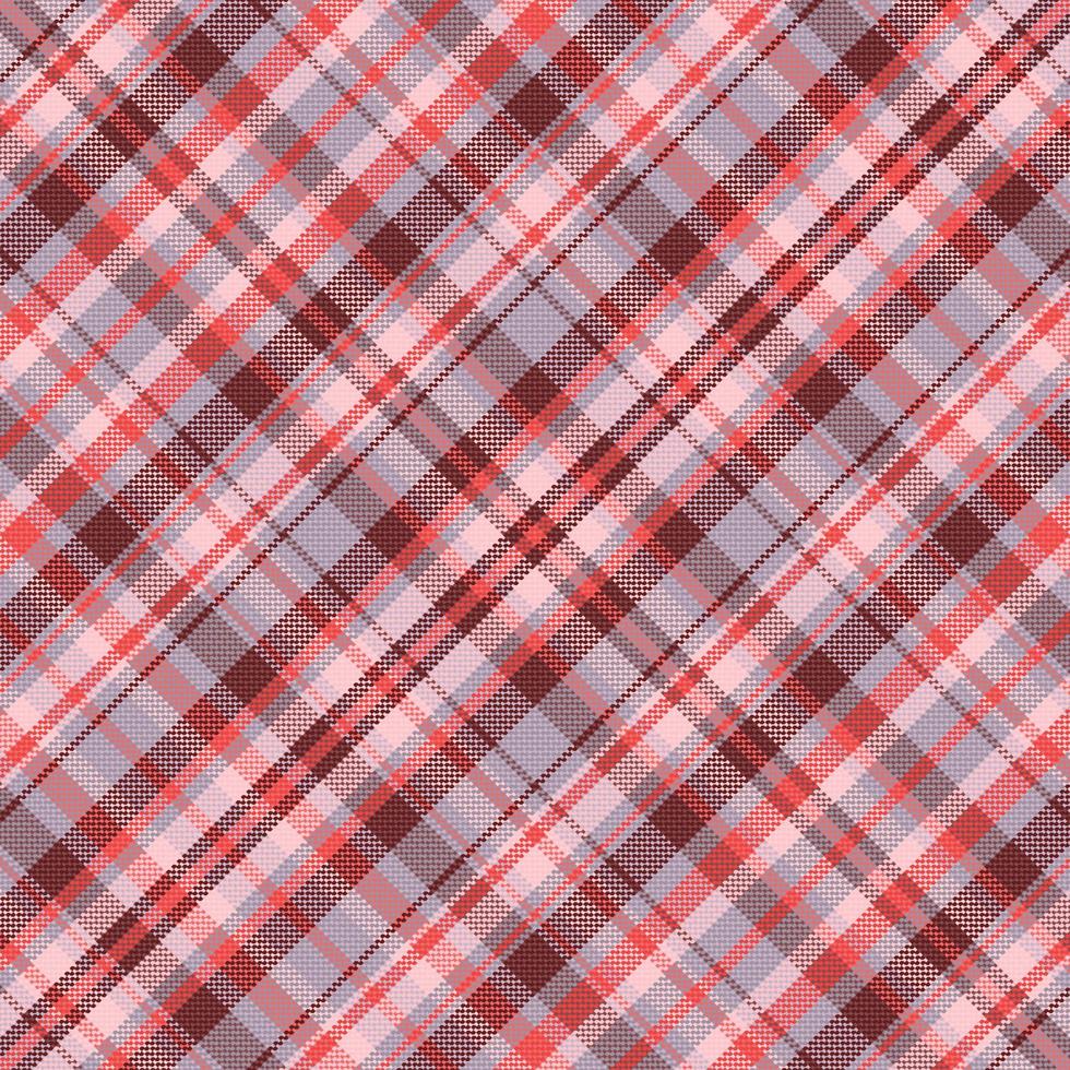 tartan plaid pattern background with valentine s color. vector