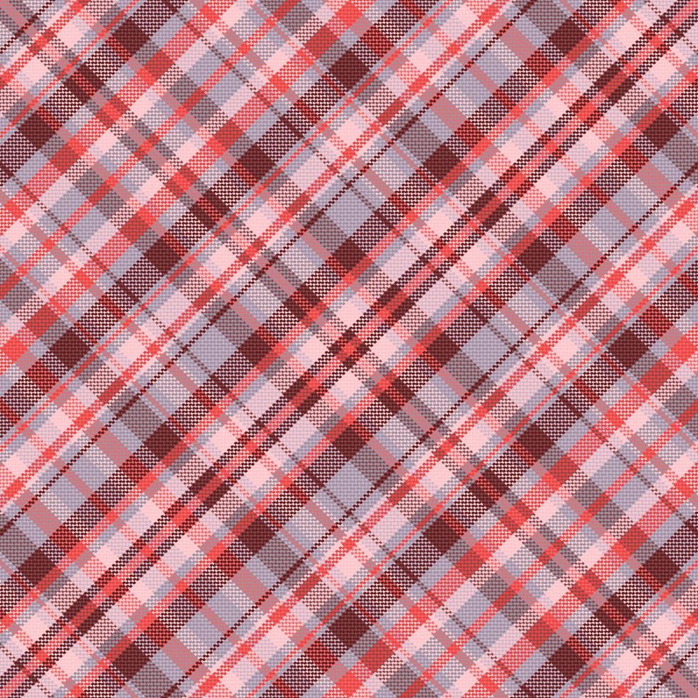 tartan plaid pattern background with valentine s color. vector