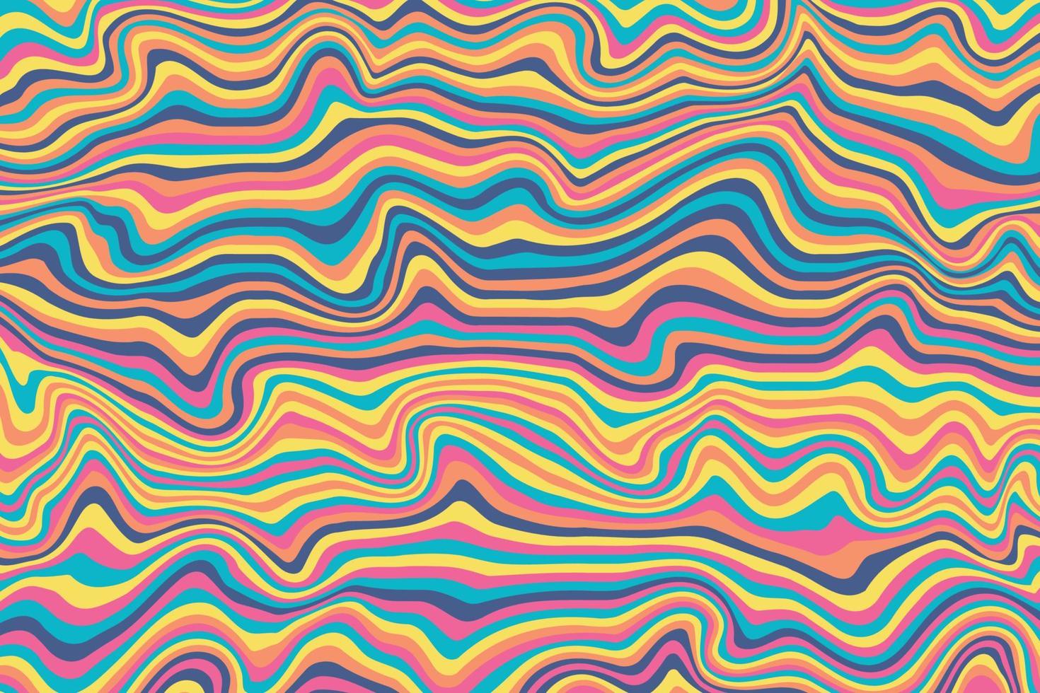 Abstract psychedelic groovy background. Abstract background. vector