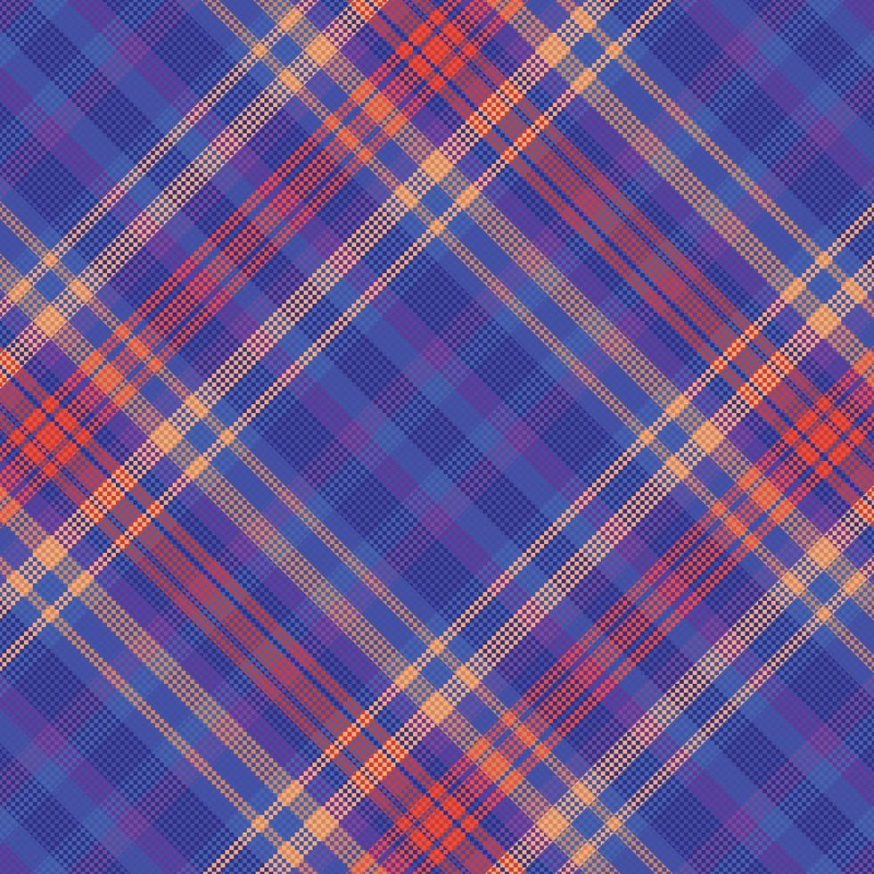 Tartan plaid pattern background. Vector illustration.