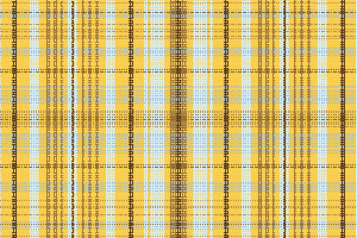 Tartan plaid pattern with texture and summer color. vector