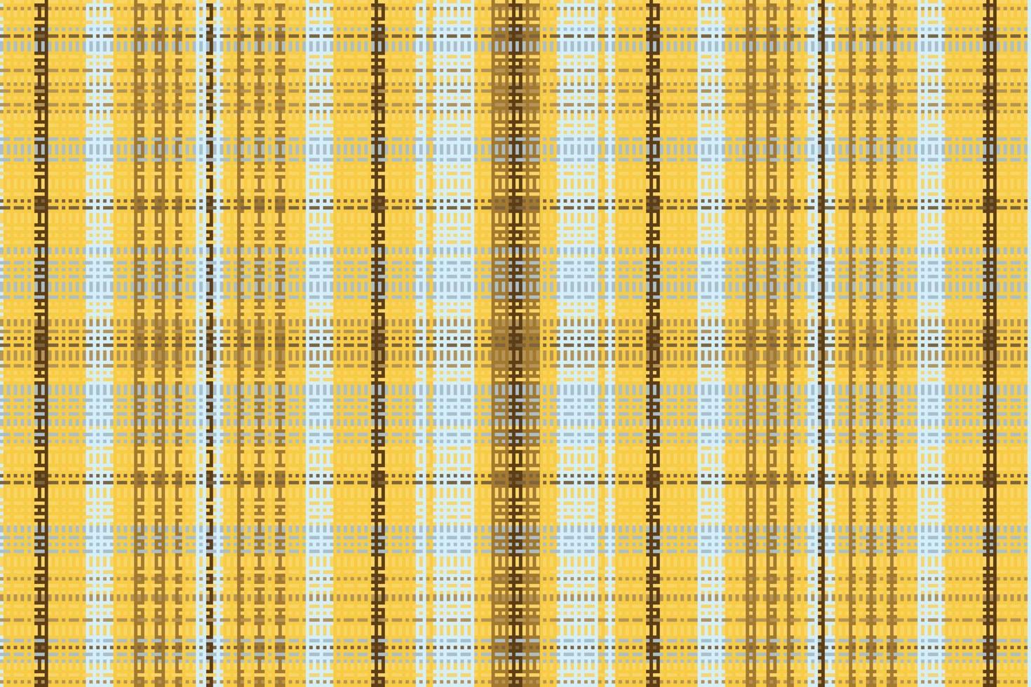 Tartan plaid pattern with texture and summer color. vector