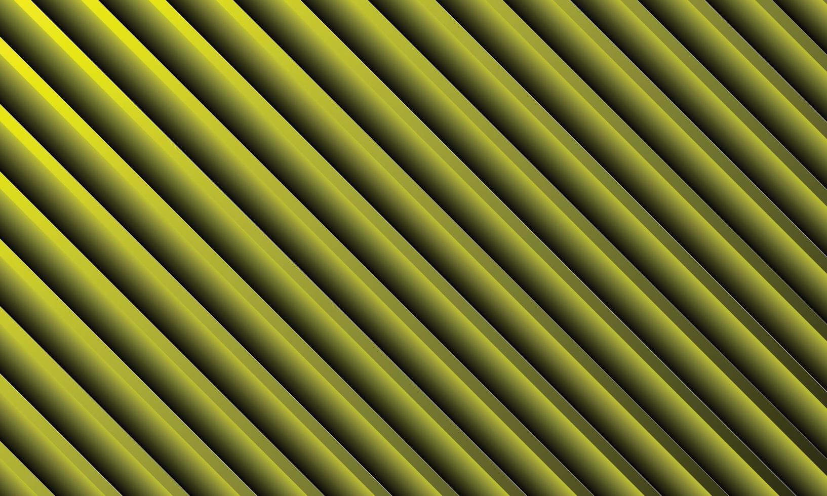 Yellow gradient stripes background. vector