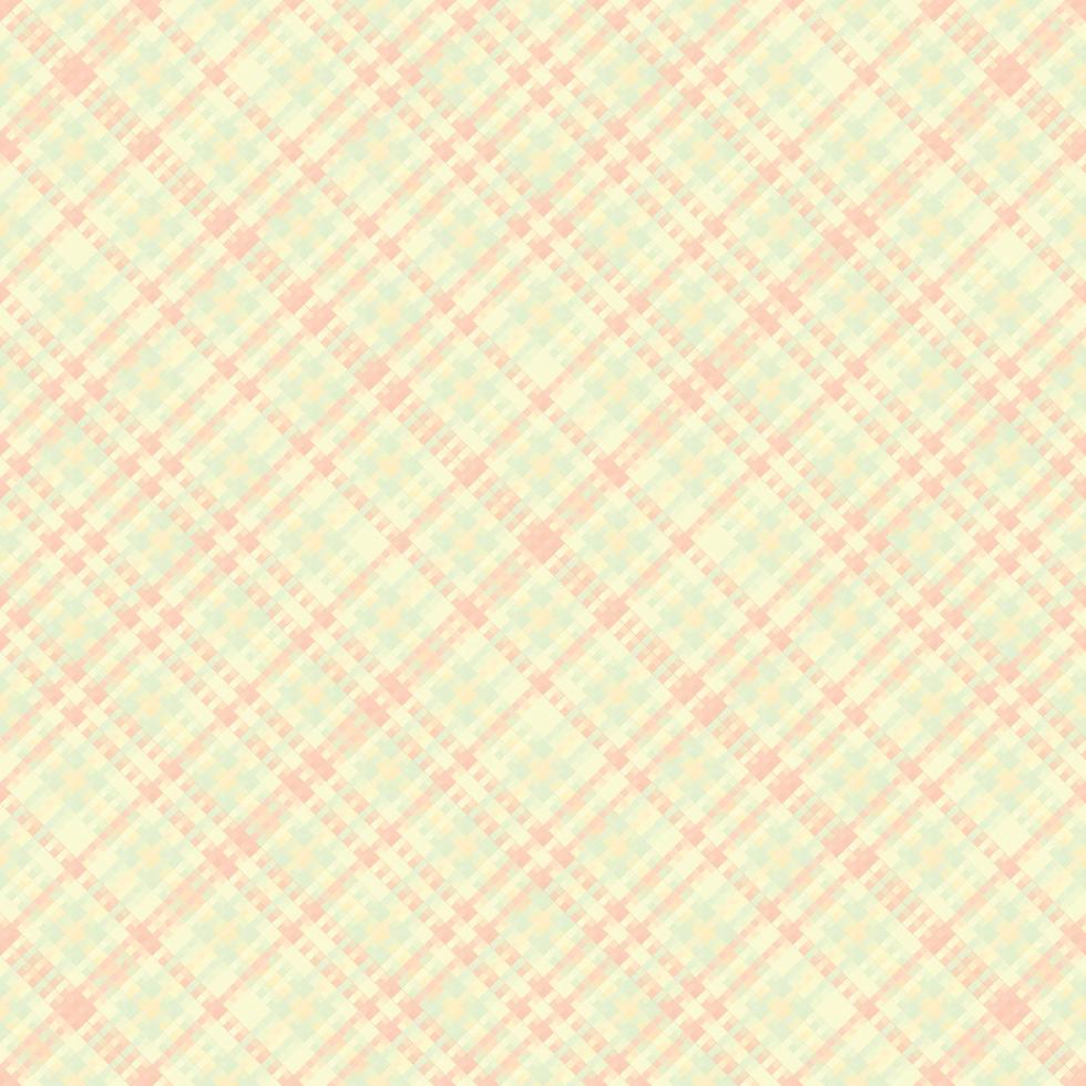 Tartan plaid pattern with texture and summer color. vector