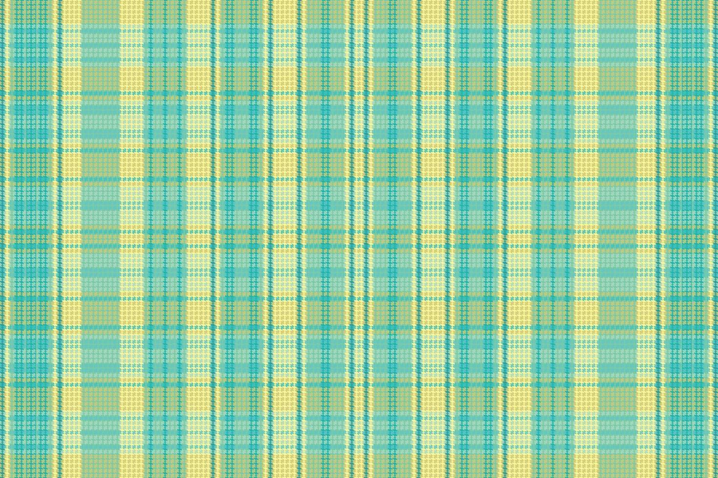 Tartan plaid pattern with texture and summer color. vector