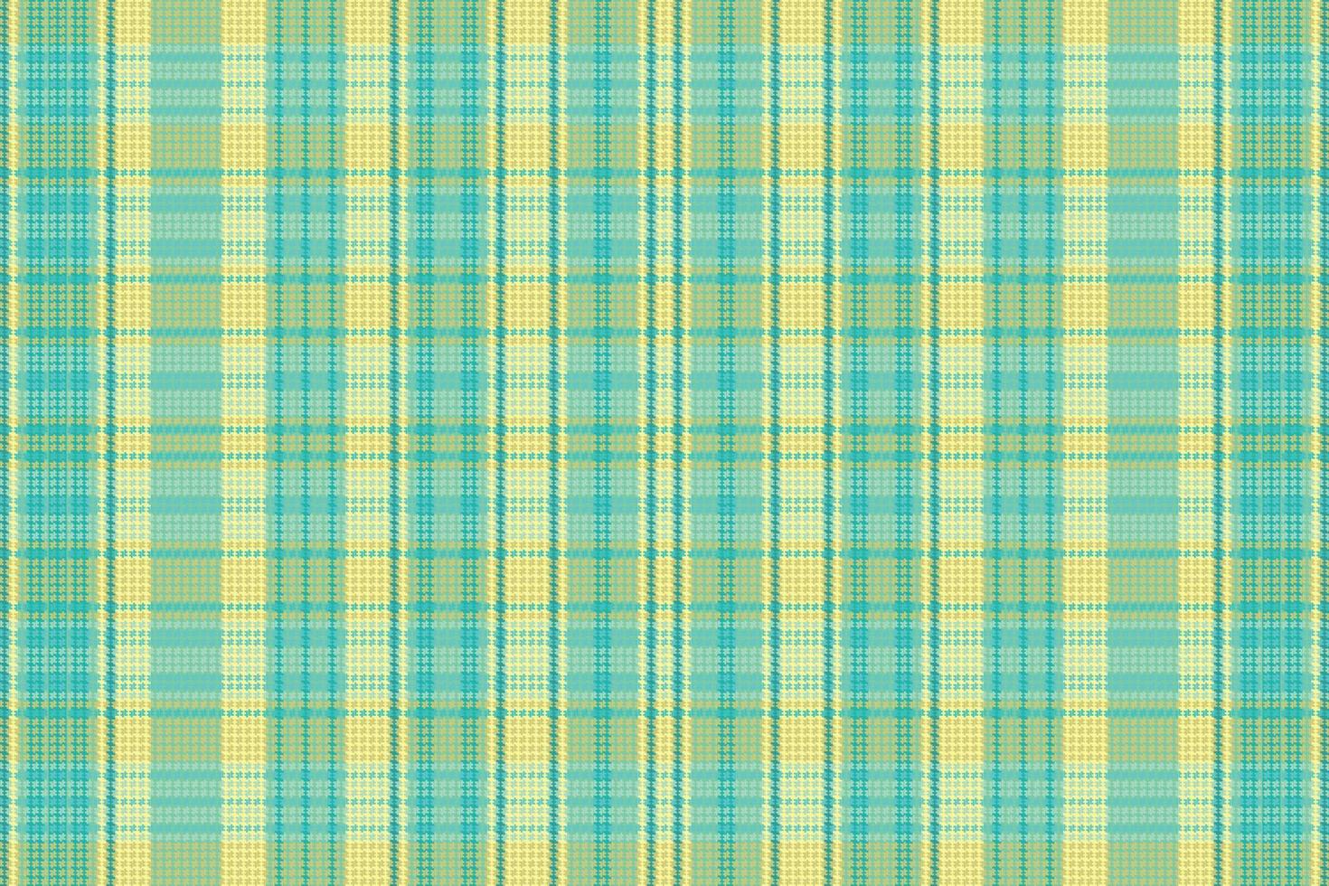 Tartan plaid pattern with texture and summer color. vector