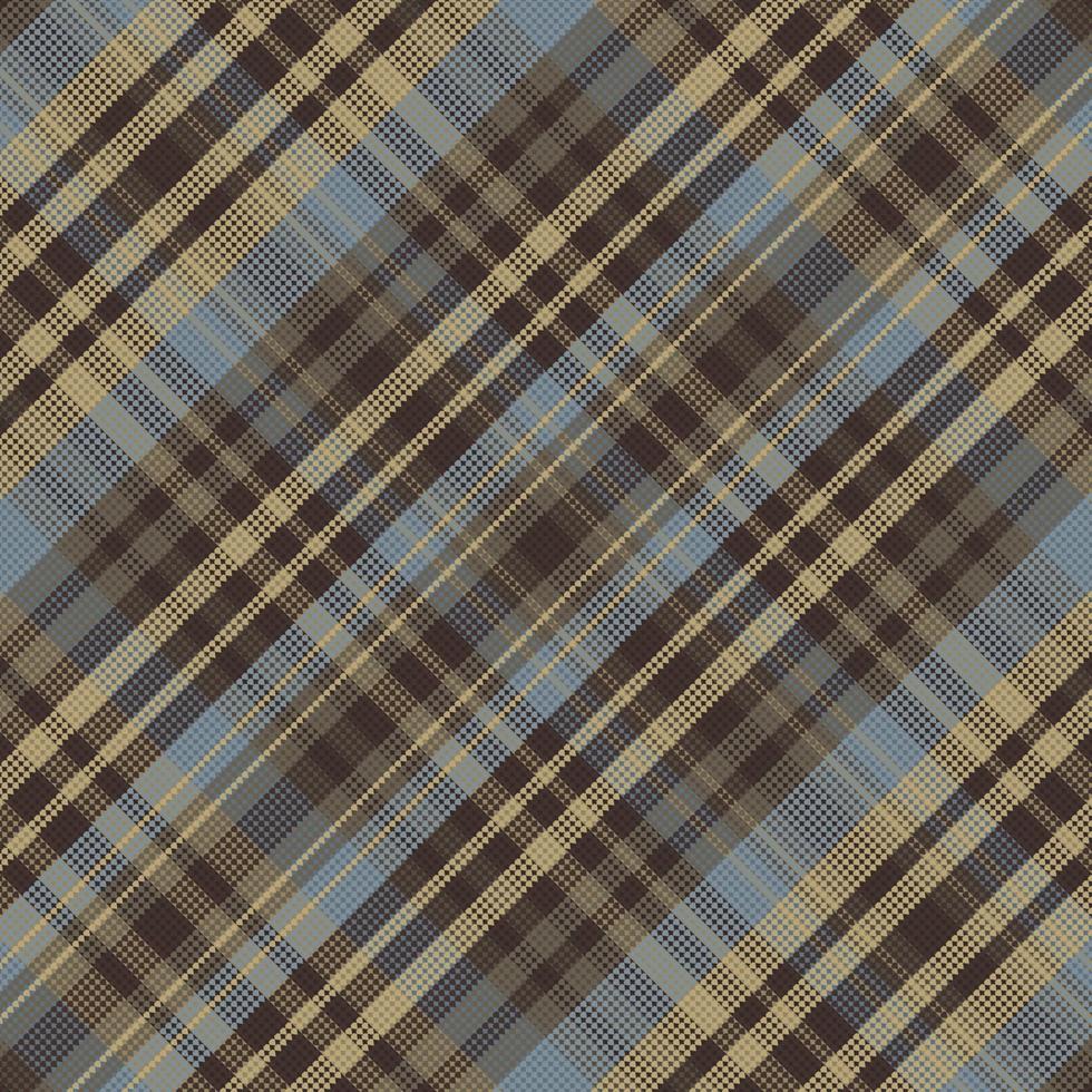 Tartan plaid pattern with texture and summer color. vector